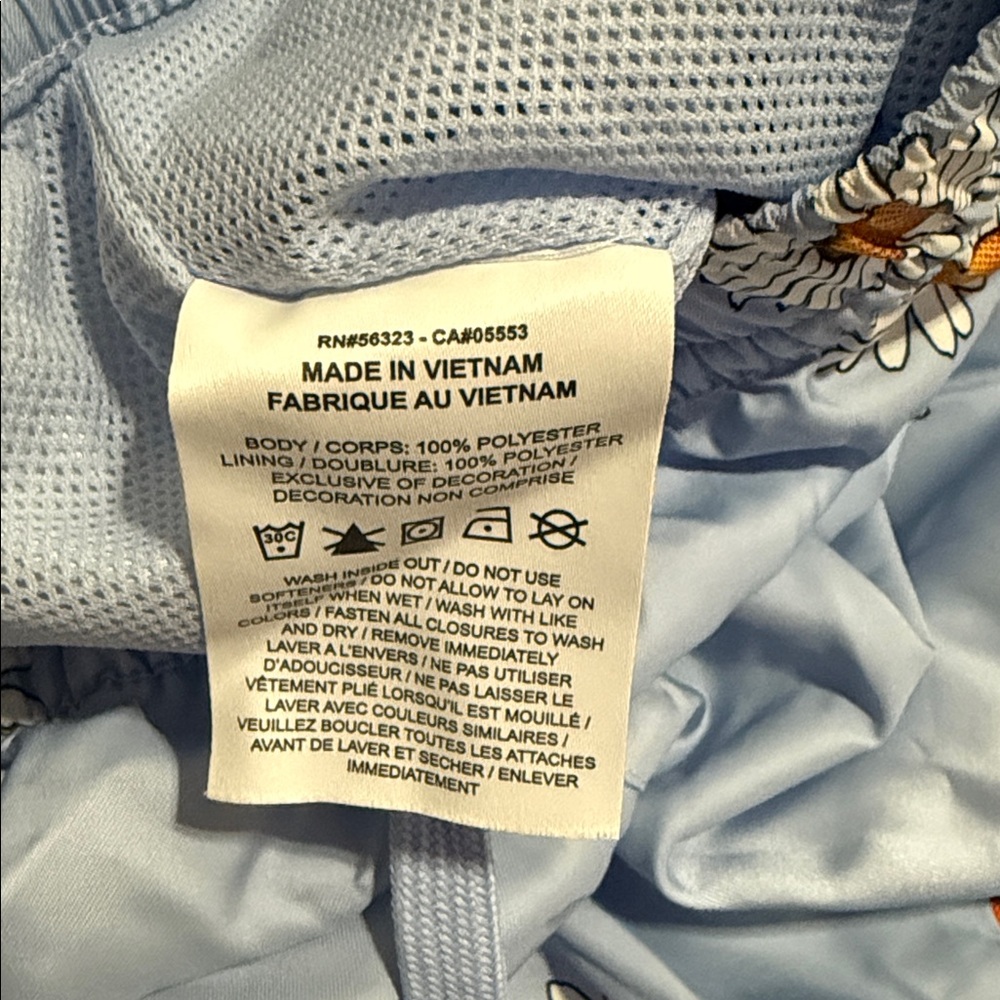 Nike Sky Blue Mesh Shorts - Picture 3 of 3